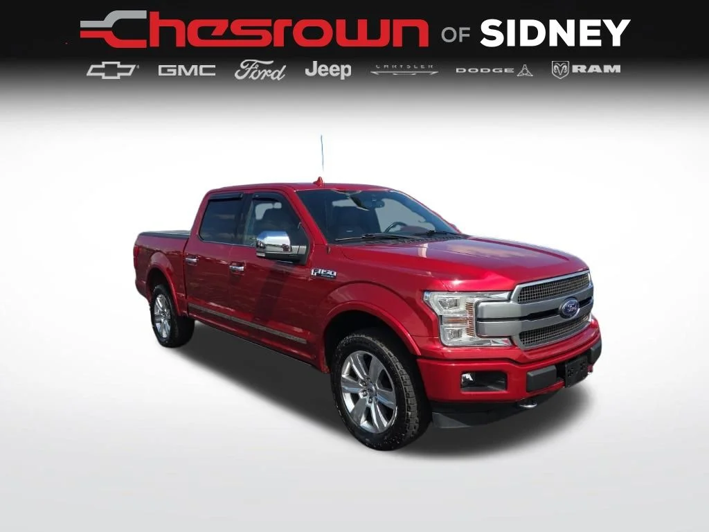 Used 2020 Red Ford Platinum image 3