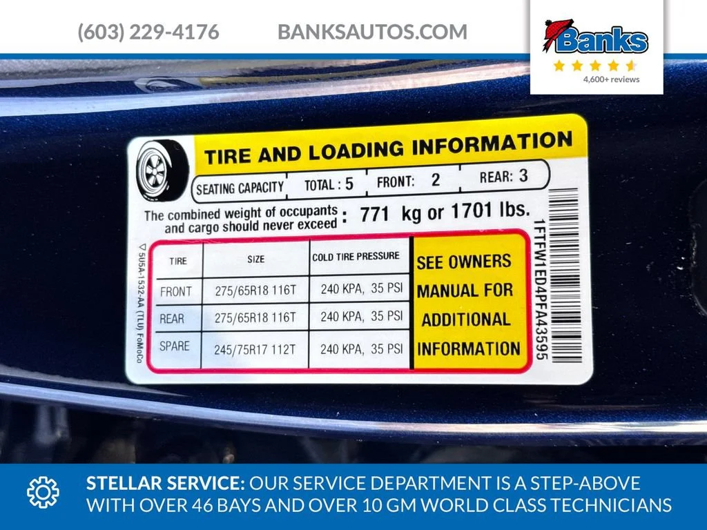 Certified Used 2023 Blue Ford XLT image 9