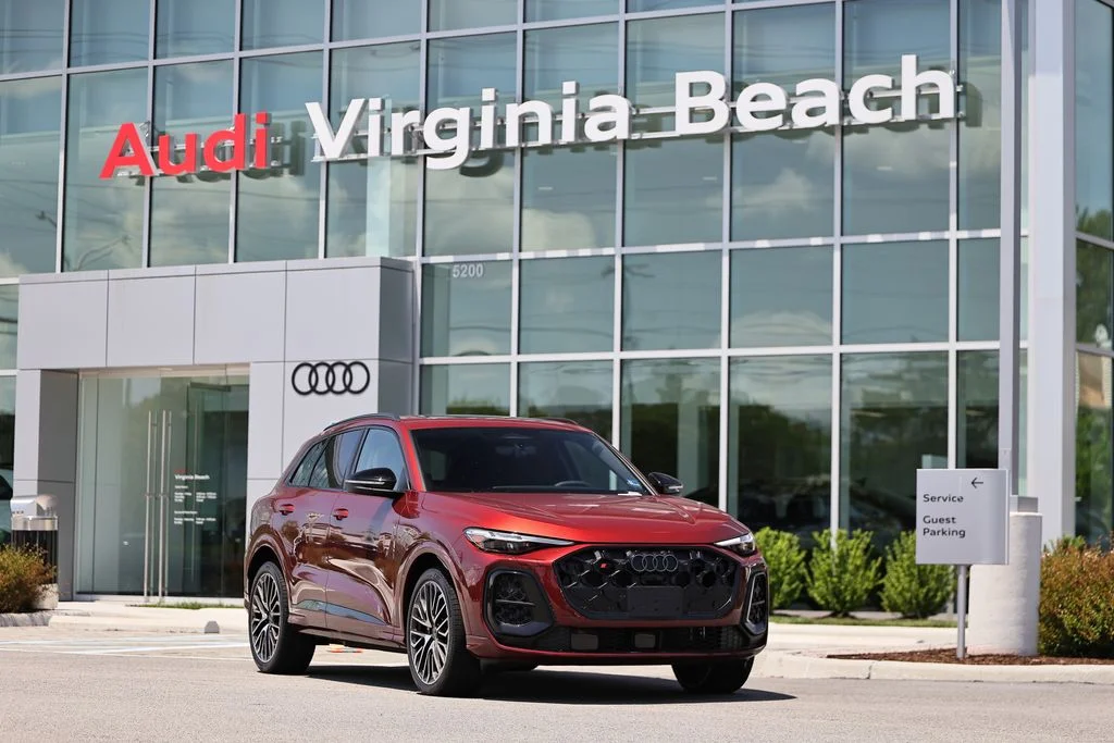 New 2026 Grenadine Red Metallic Audi Premium Plus image 1
