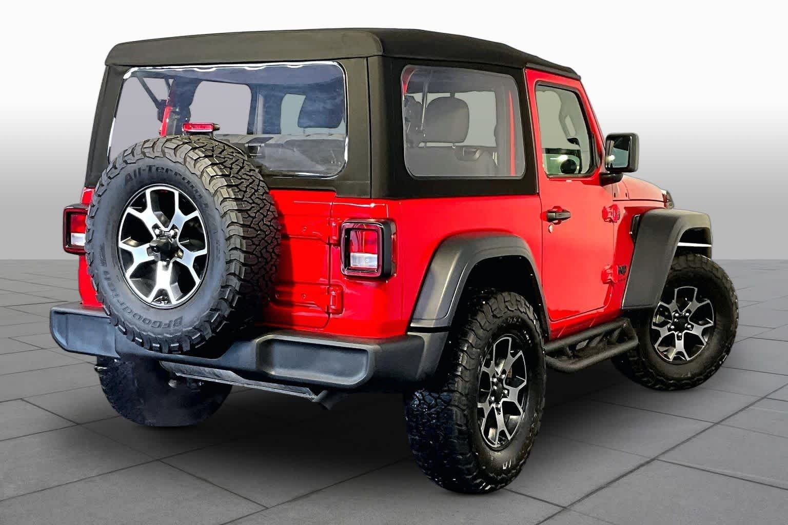 Used 2024 Firecracker Red Clearcoat Jeep Sport image 12