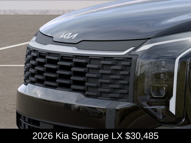 New 2026 Ebony Black Kia LX image 12