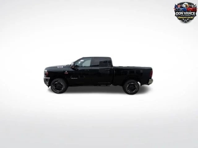 New 2026 Diamond Black Crystal Pearl-Coat Exterior Paint RAM Laramie image 2