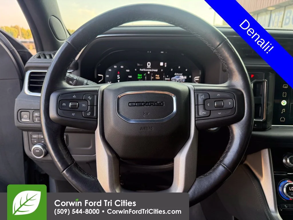 Used 2022 Satin Steel Metallic GMC Denali image 11