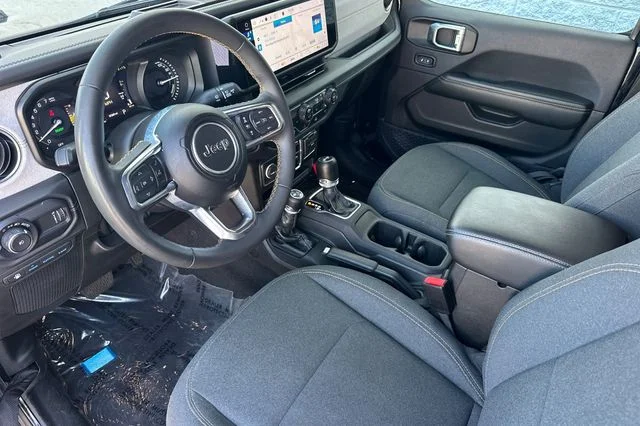 Used 2024 Black Jeep Sahara 4xe image 10