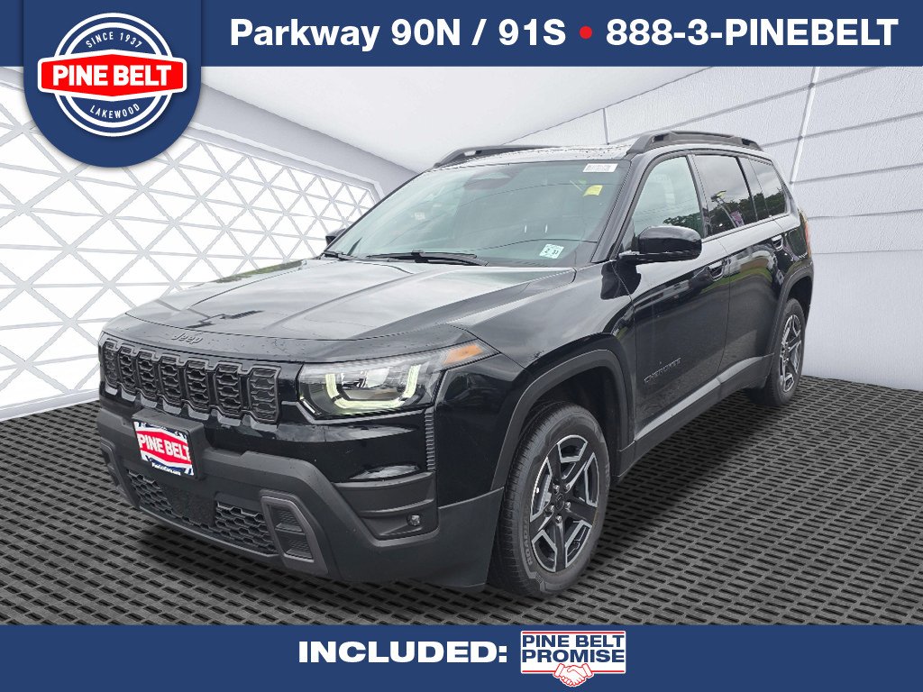 Used 2026 Diamond Black Crystal Pearl Coat Jeep Limited image 1