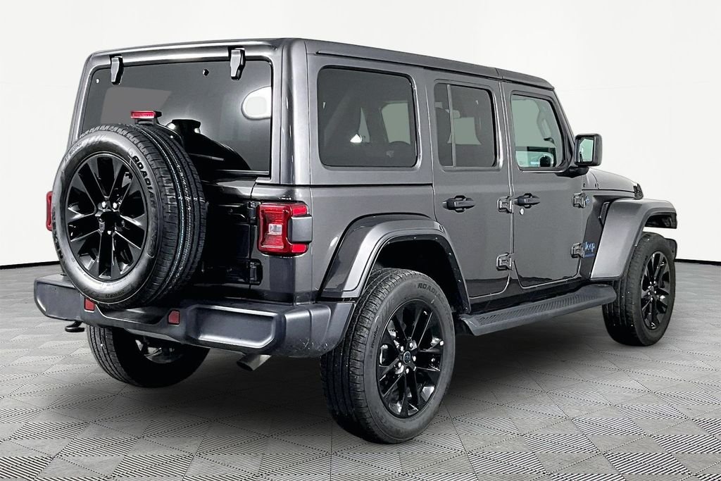 Used 2025 Black Jeep Sahara 4xe image 6