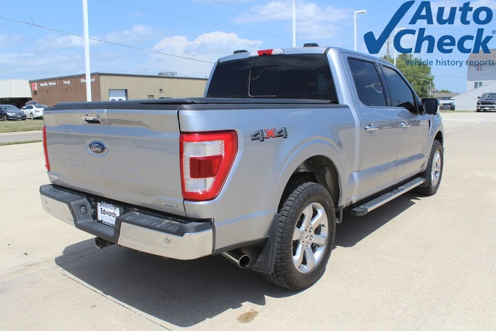 Used 2021 Silver Ford Lariat image 3