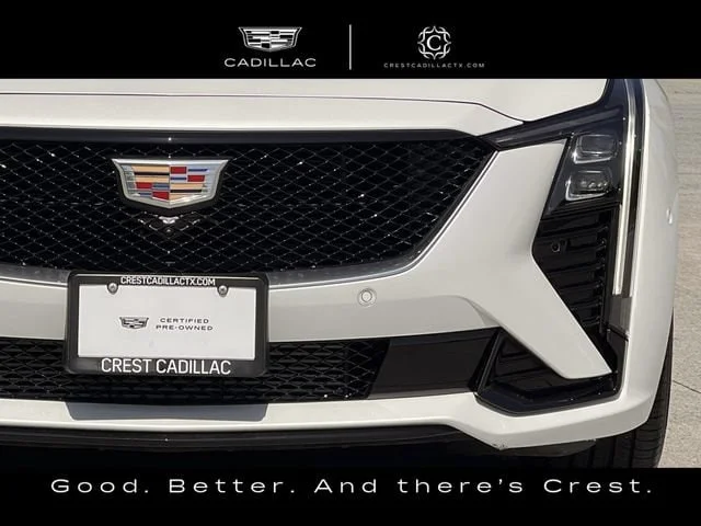 Used 2025 Crystal White Tricoat CADILLAC Sport image 12