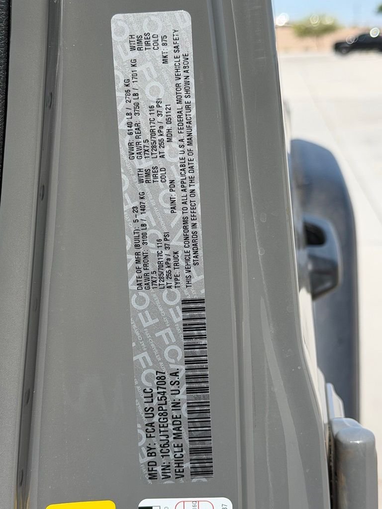 Certified Used 2023 Gray Jeep Mojave image 39