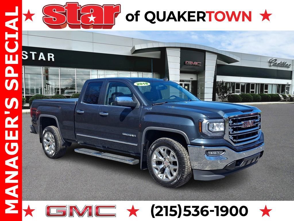 2018 GMC Sierra 4WD Double Cab Standard Box SLT's photo