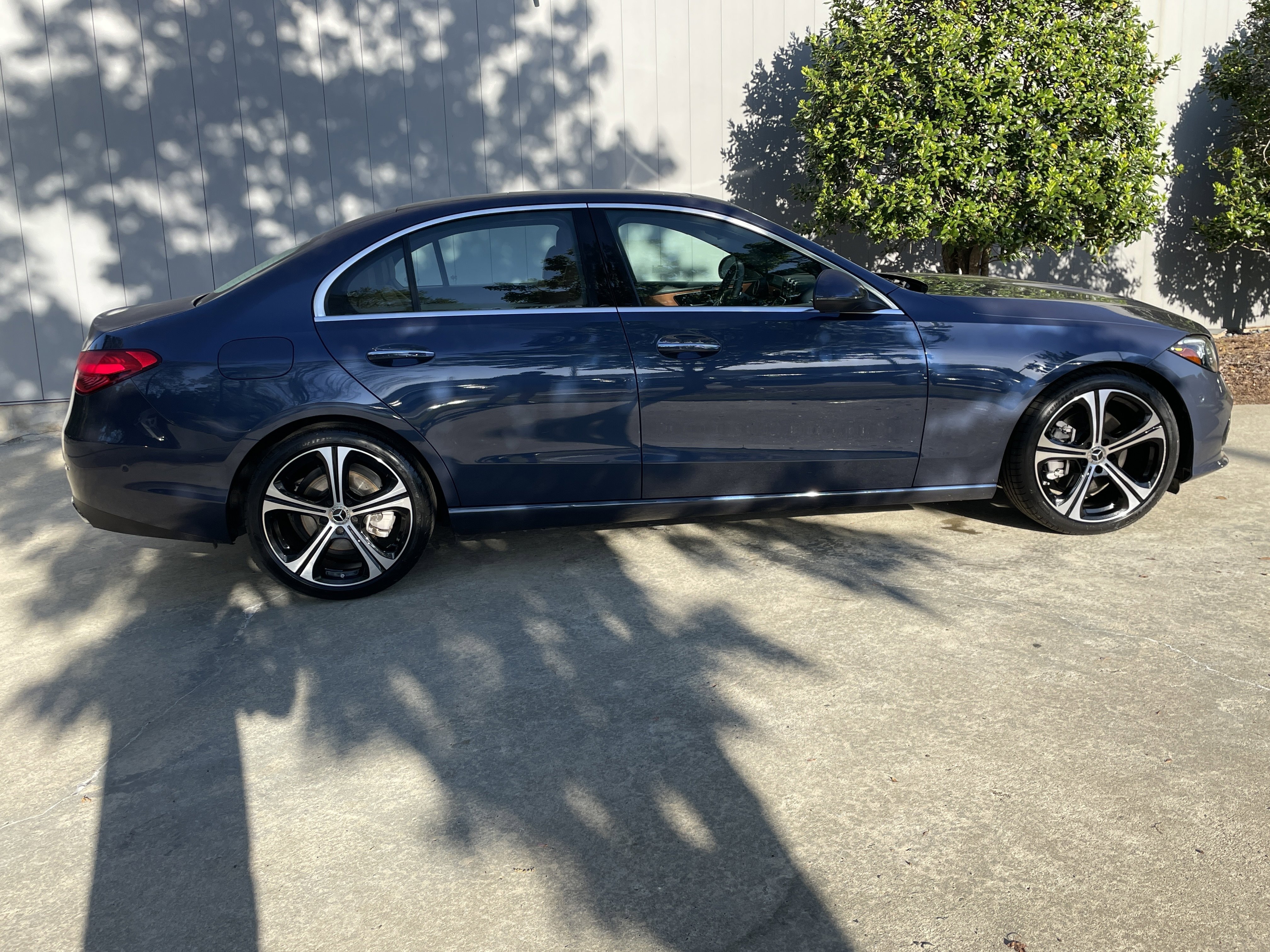Certified Used 2025 Twilight Blue Metallic Mercedes-Benz C 300 Sedan image 5