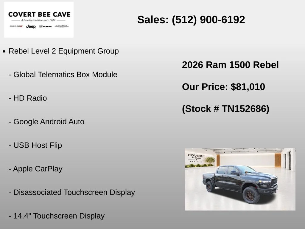 2026 RAM 1500 Rebel - Photo 31