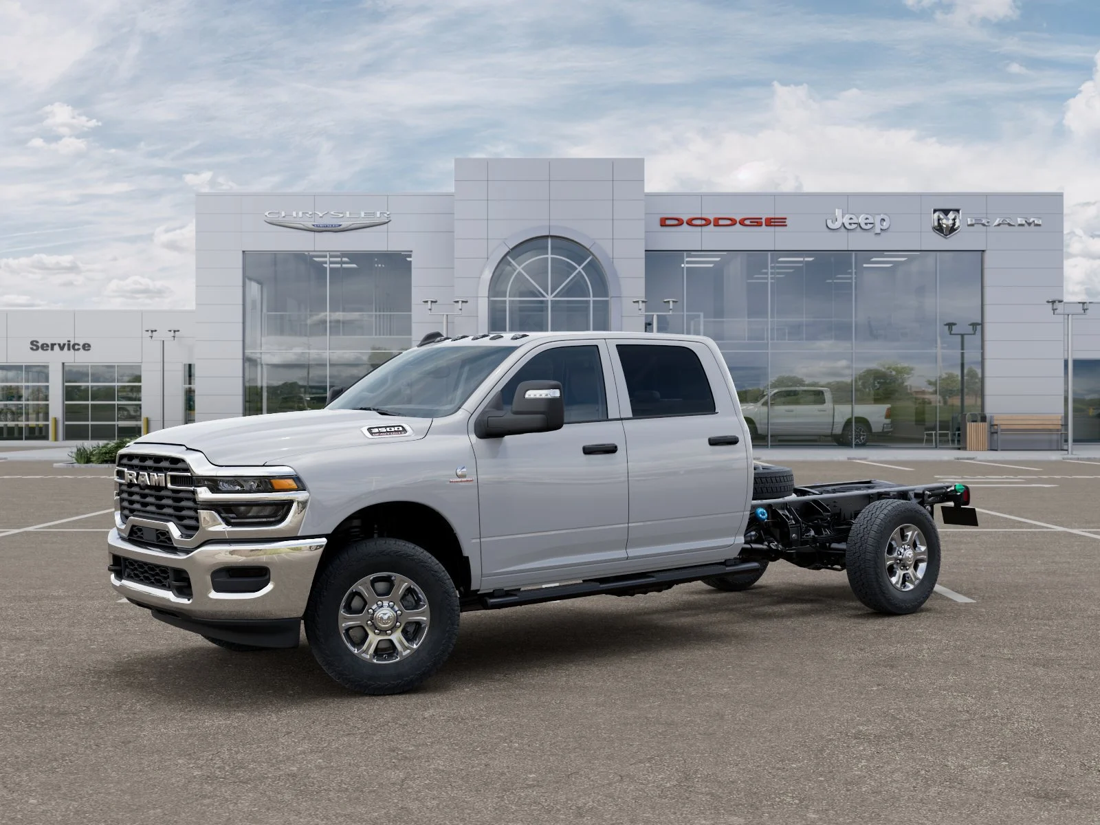 New 2026 Bright White Clearcoat RAM Tradesman image 2