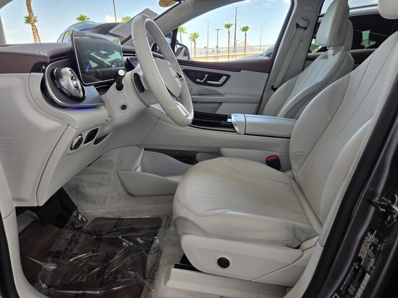 Certified Used 2023 Selenite Grey Metallic Mercedes-Benz EQE 350+ image 13