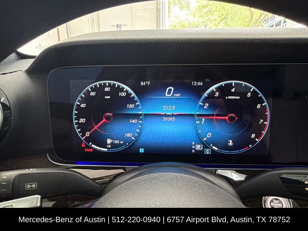 Certified Used 2021 Blue Mercedes-Benz E 350 image 33