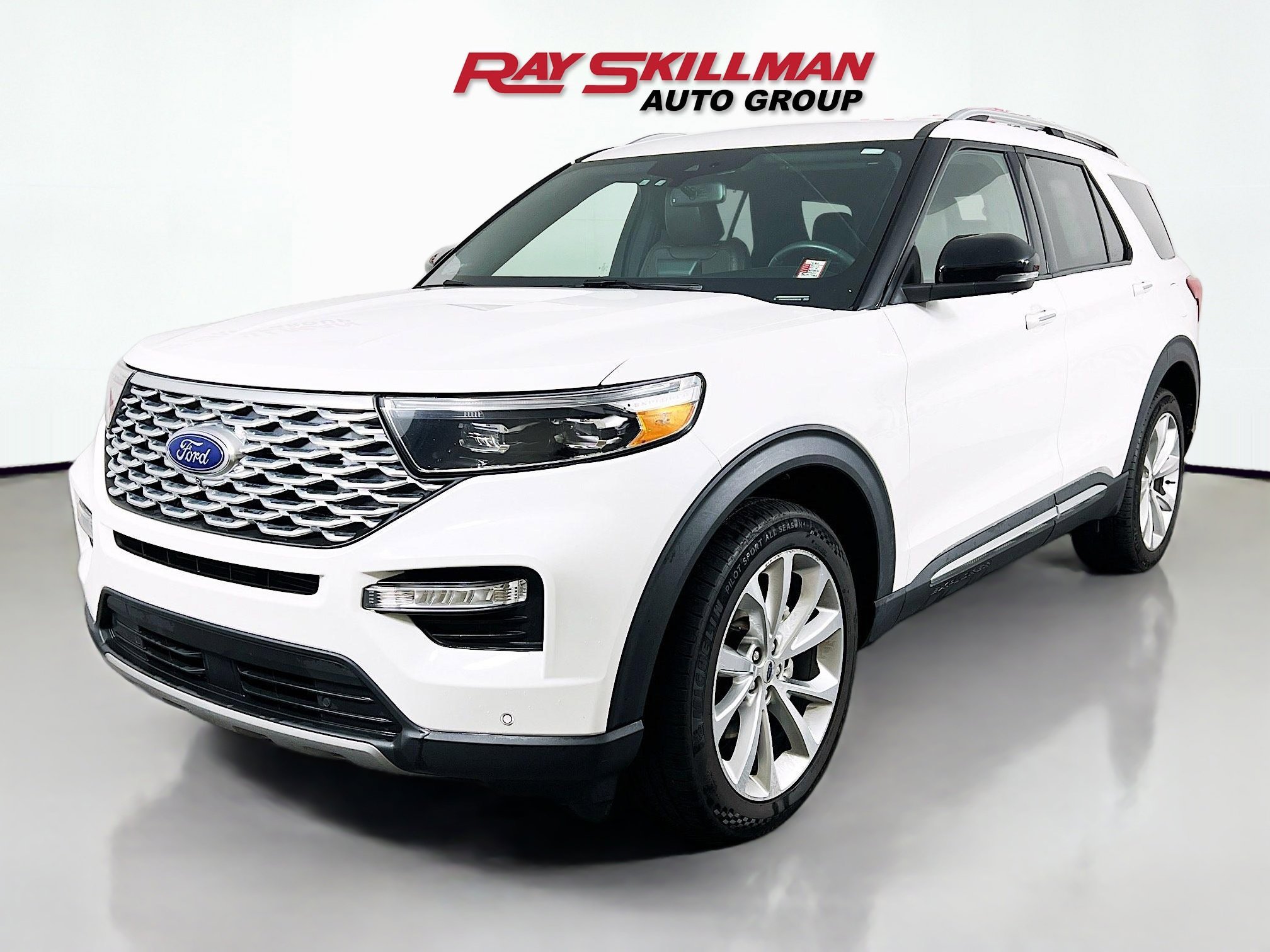 Used 2022 White Ford PLATINUM image 3