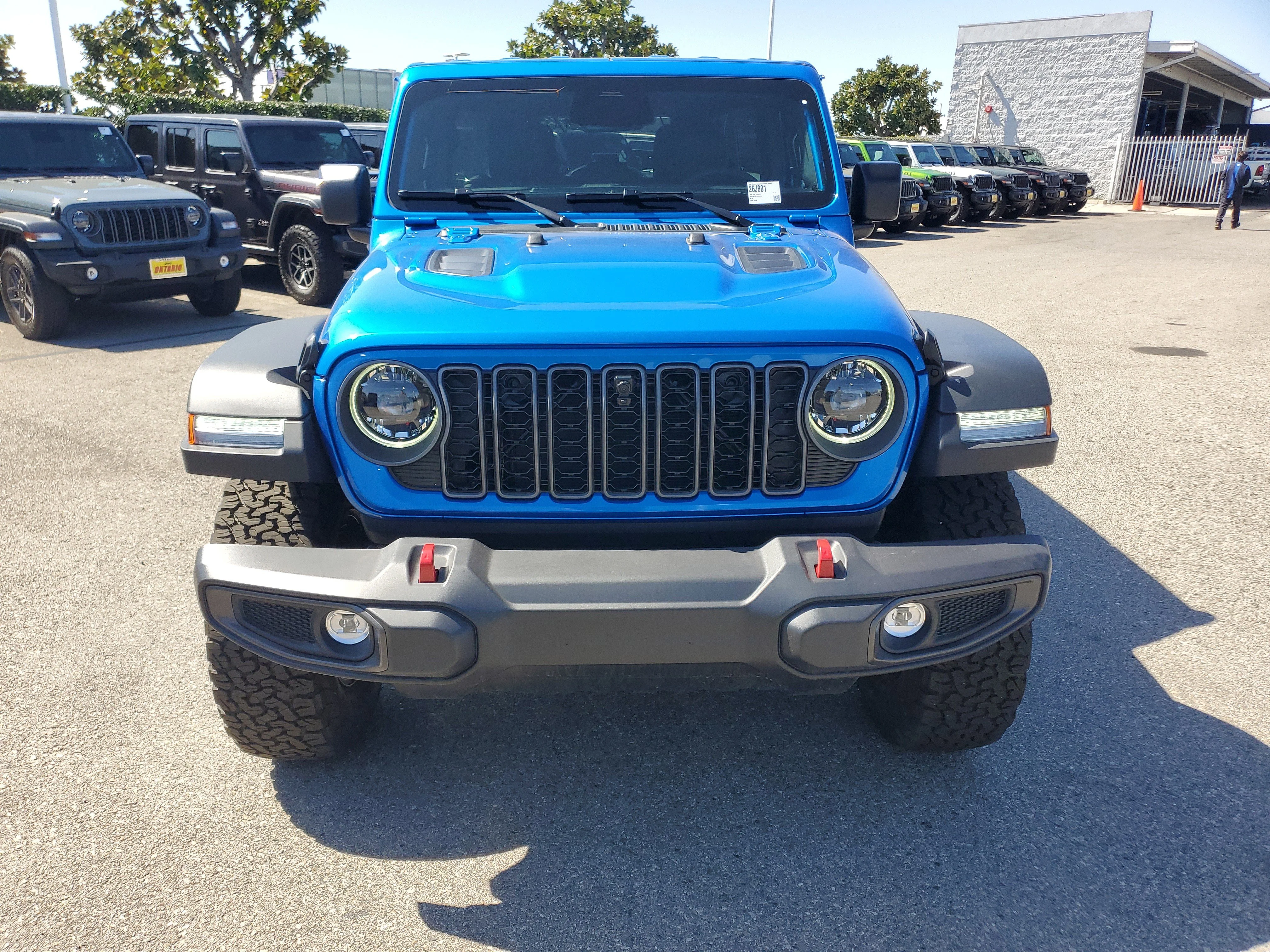 New 2026 Hydro Blue Pearlcoat Jeep Rubicon image 9