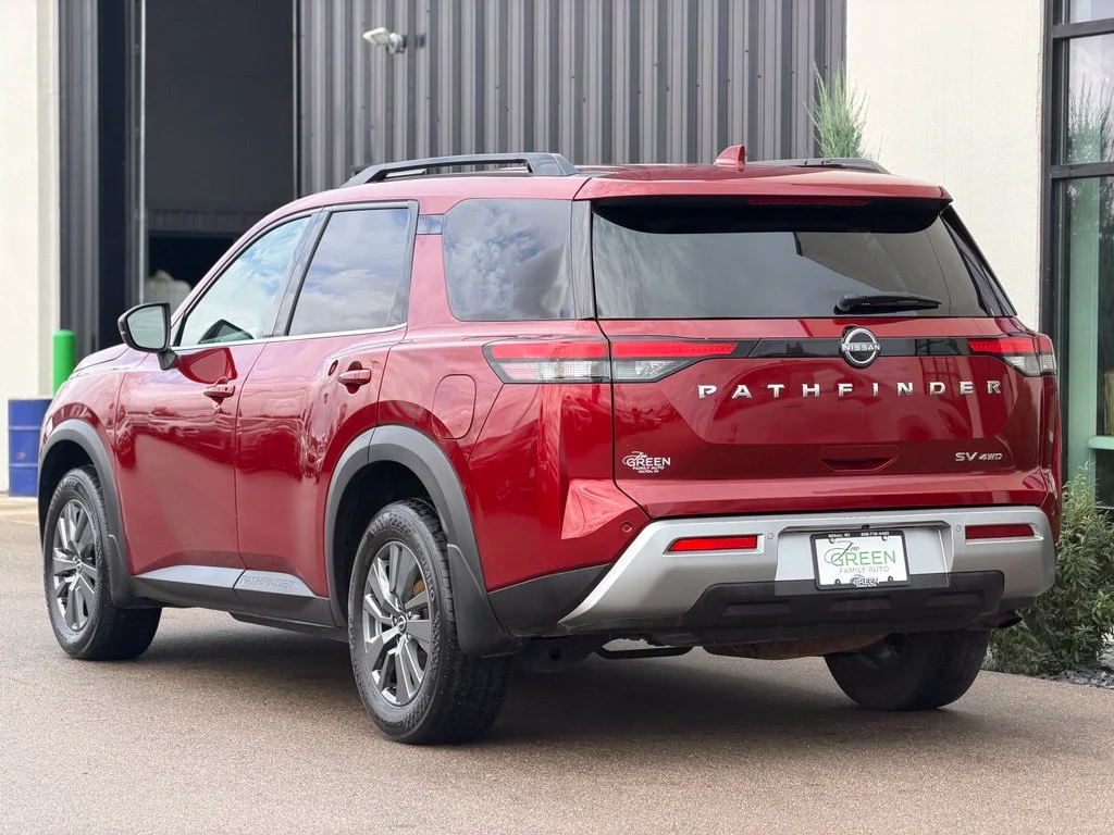 Used 2024 Red Nissan SV image 3