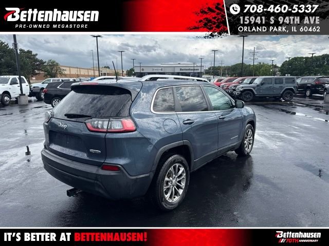 Certified Used 2020 Blue Jeep Latitude Plus image 4