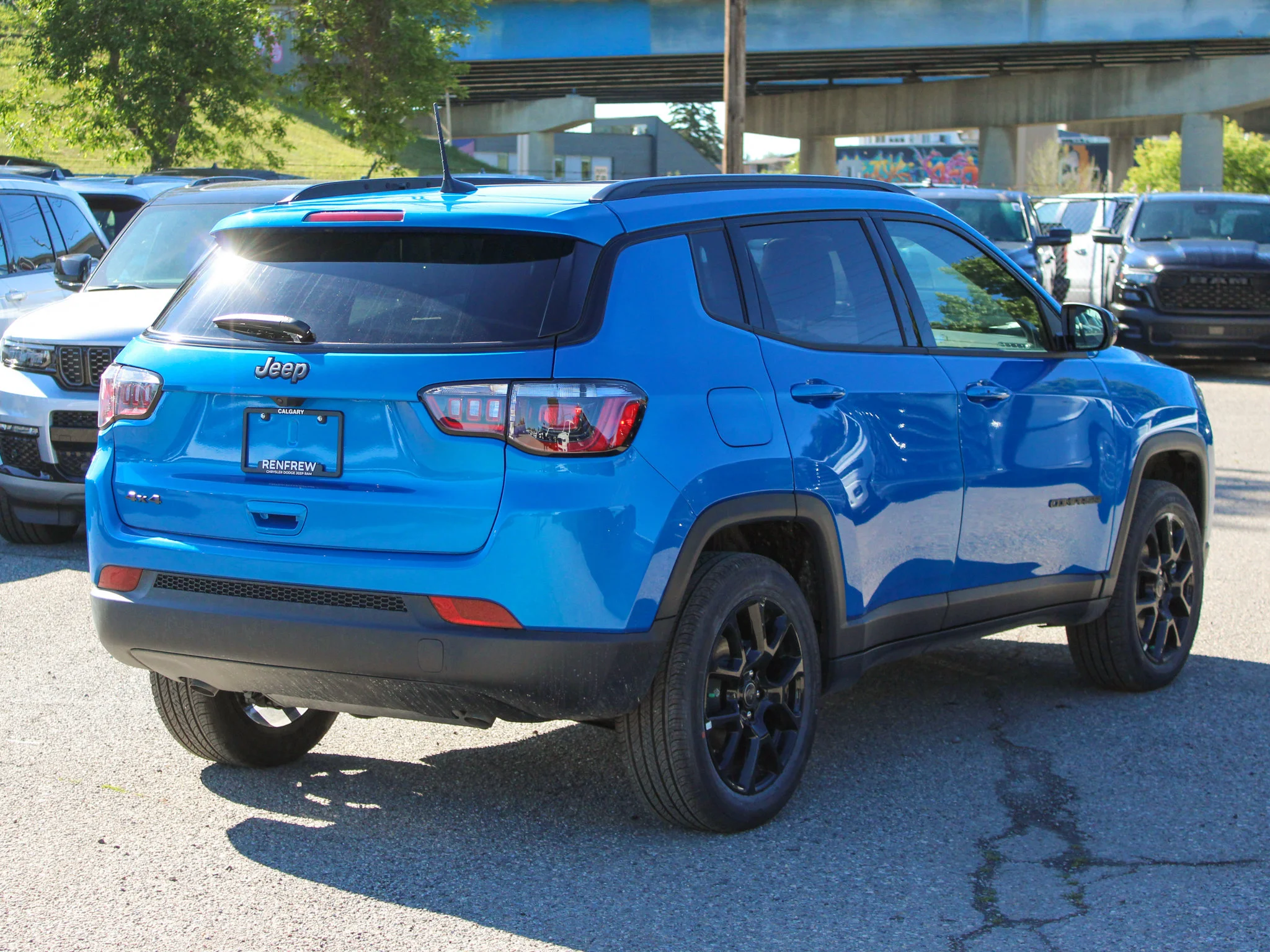 New 2026 Blue Jeep North* image 3