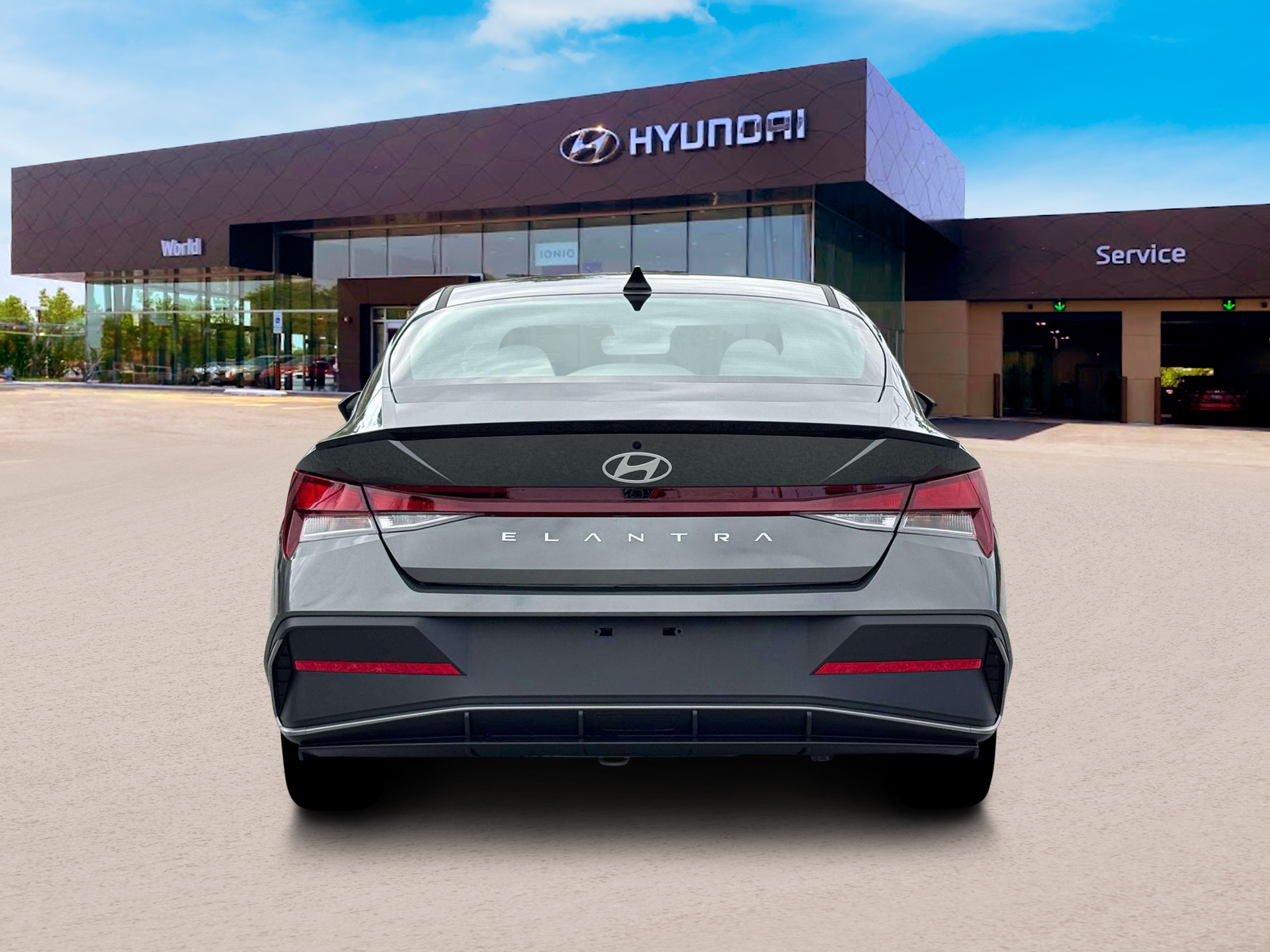 New 2026 Amazon Gray Hyundai SEL Sport image 6