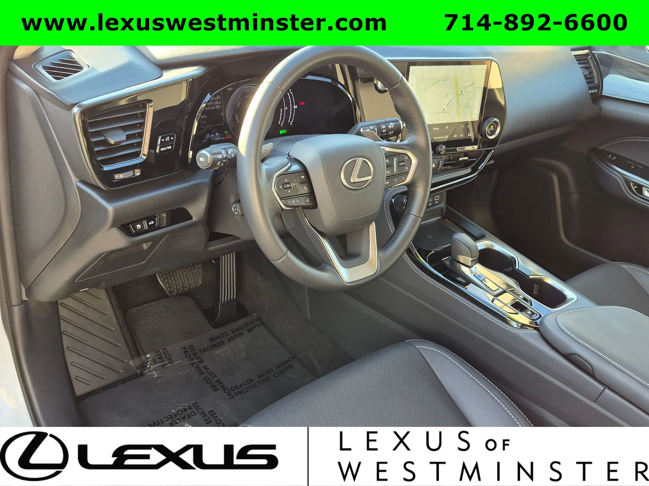 Certified Used 2026 WHITE NOVA GF. Lexus NX 350h Premium image 16