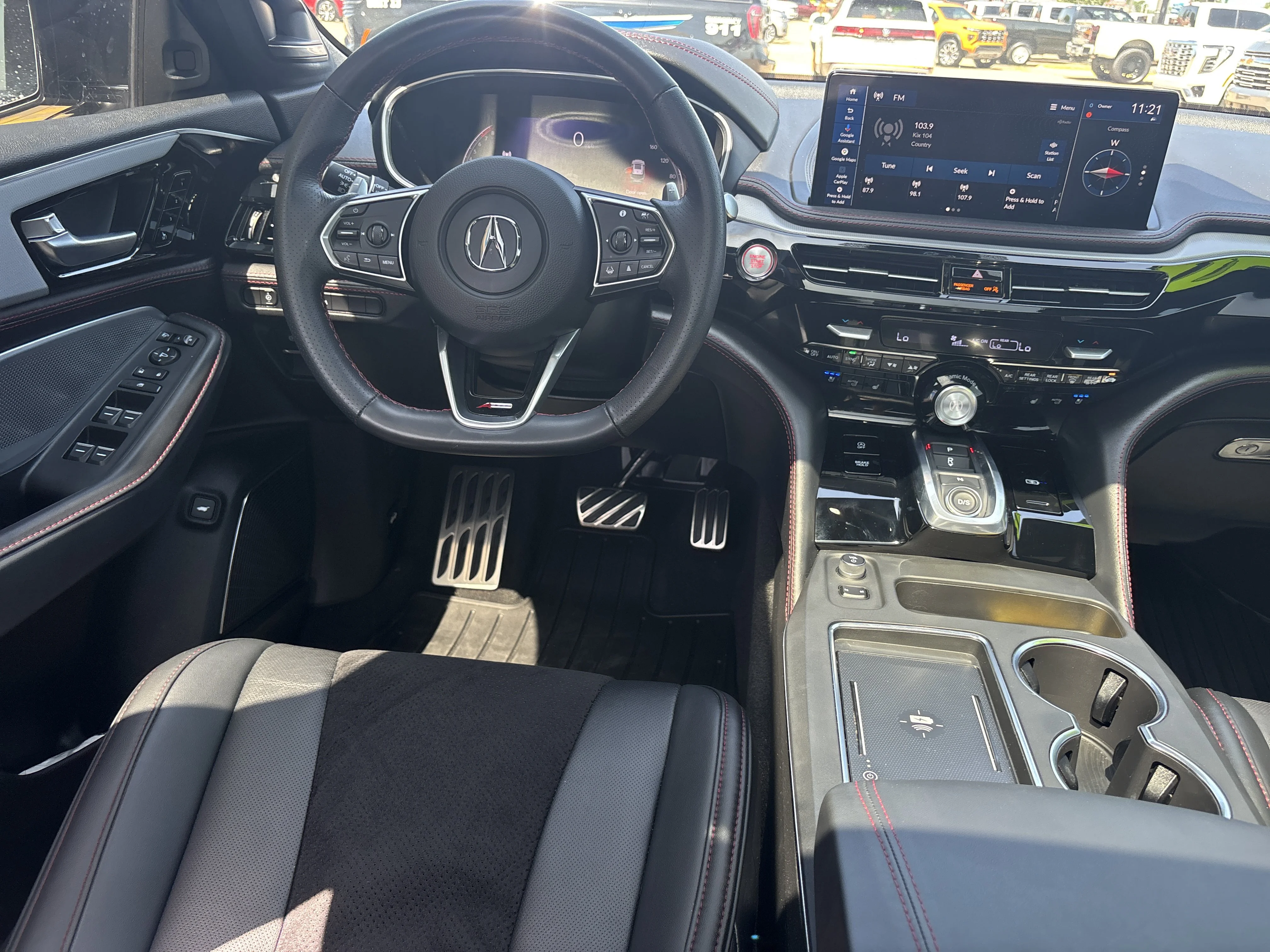 Used 2025 Liquid Carbon Metallic Acura w/A-Spec Package image 18