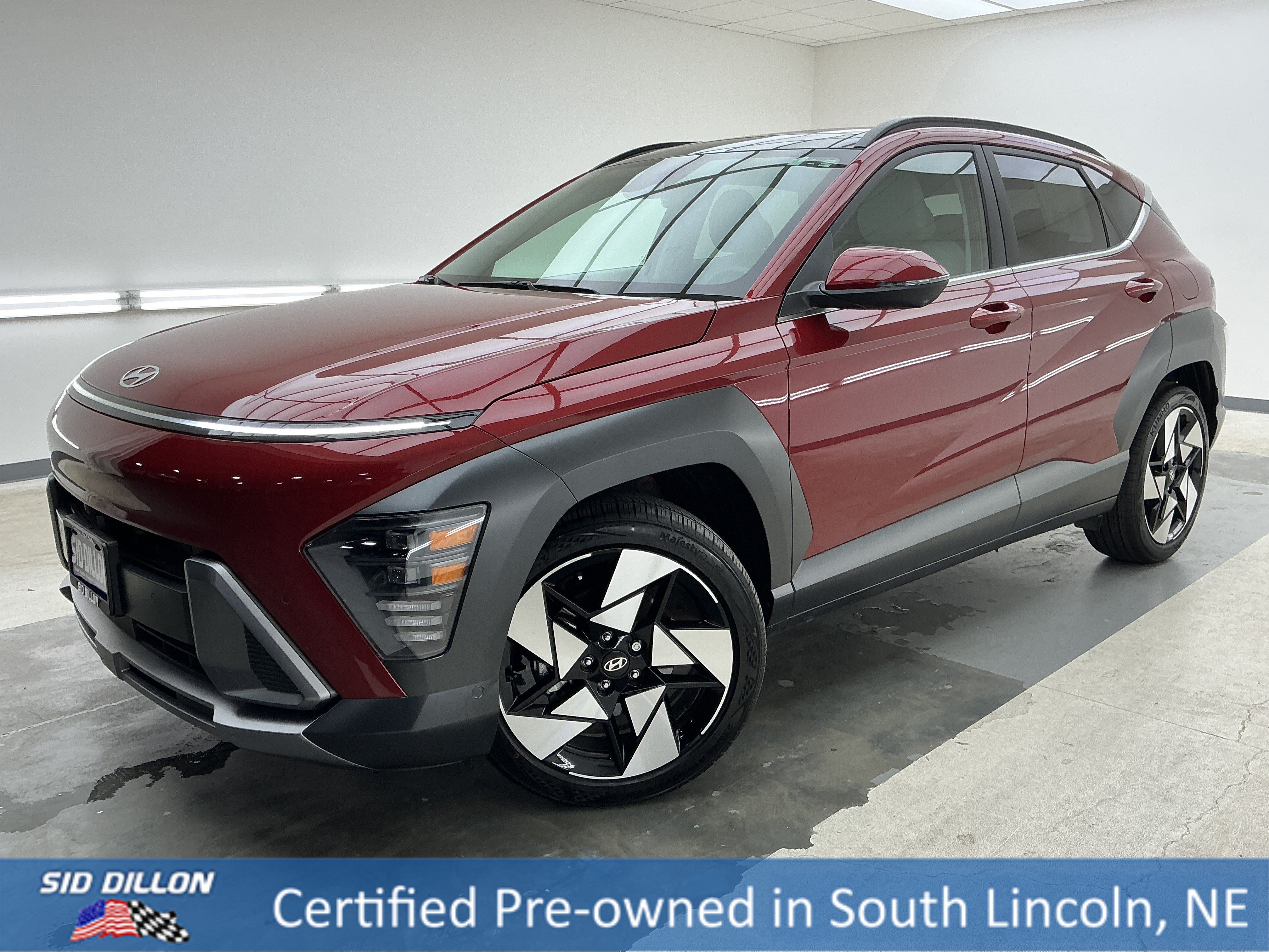Used 2024 Ultimate Red Metallic Hyundai Limited image 1