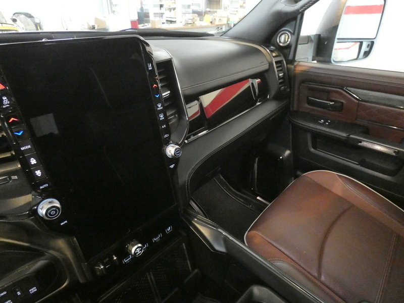 Used 2025 DIAMOND BLACK CRYSTAL PEARLCOAT Ram Limited Mega Cab 6