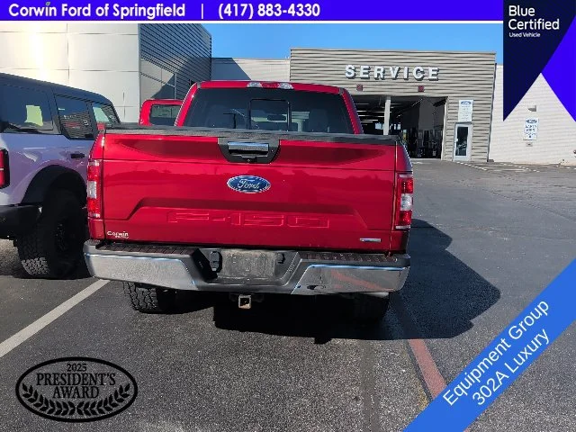 Certified Used 2019 Ruby Red Metallic Tinted Clearcoat Ford XLT image 8