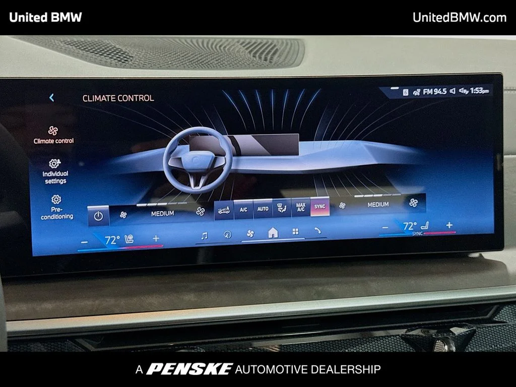 New 2026 Blue Ridge Mountain Metallic BMW xDrive50e image 11