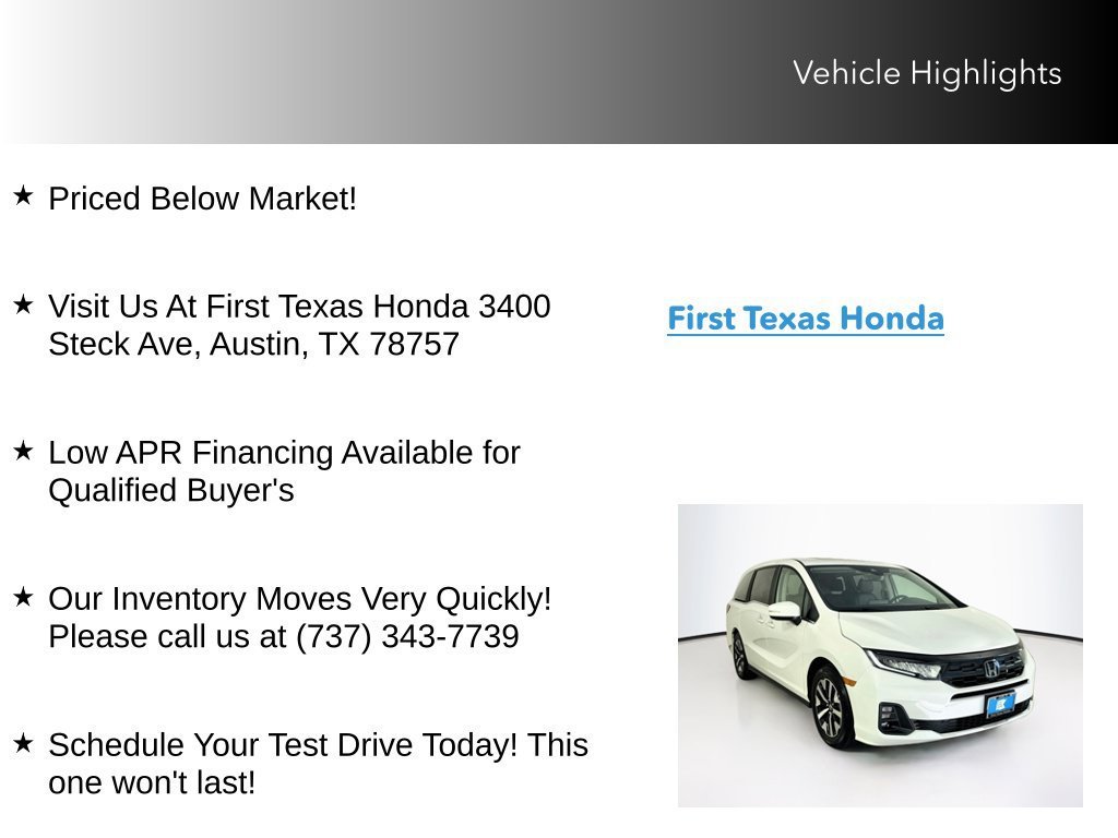 Certified Used 2026 Platinum White Pearl Honda EX-L image 52