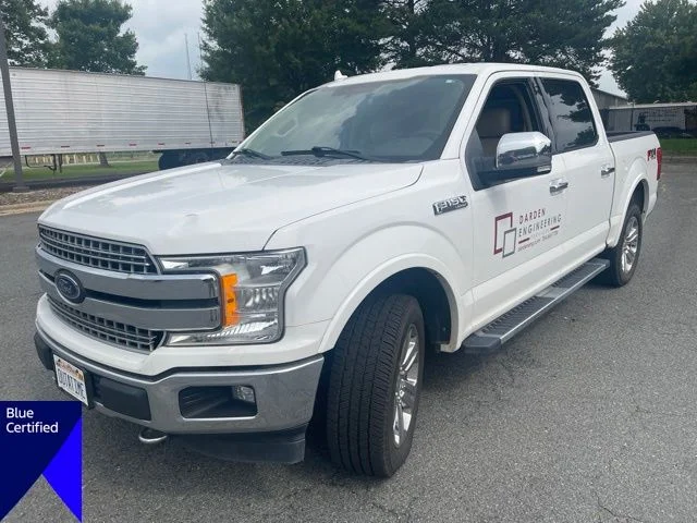 Used 2018 White Ford Lariat image 1