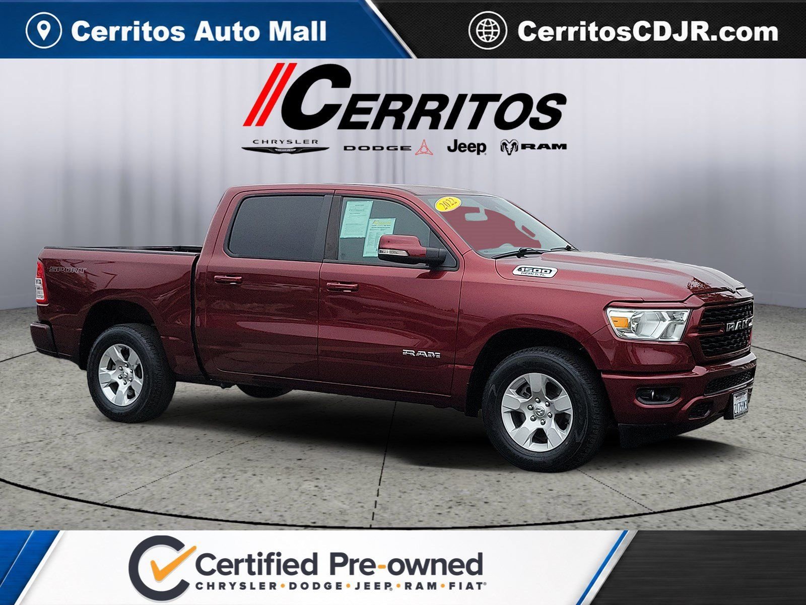 2022 RAM 1500 Big Horn/Lone Star Crew Cab 5'7's photo