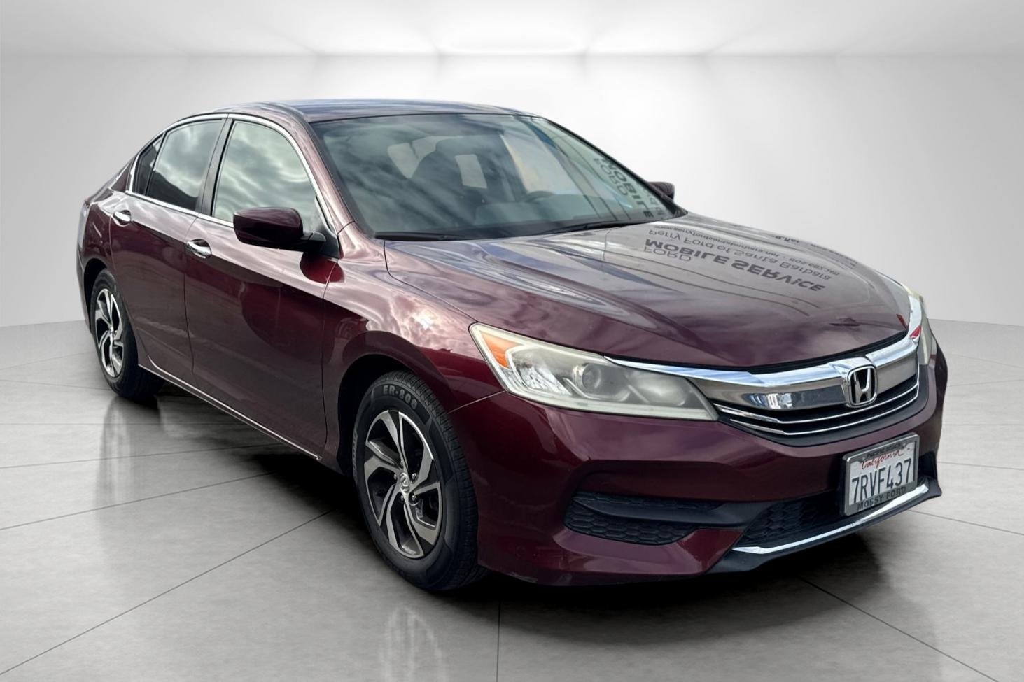 Used 2016 Honda Accord LX with VIN 1HGCR2F35GA123878 for sale in National City, CA