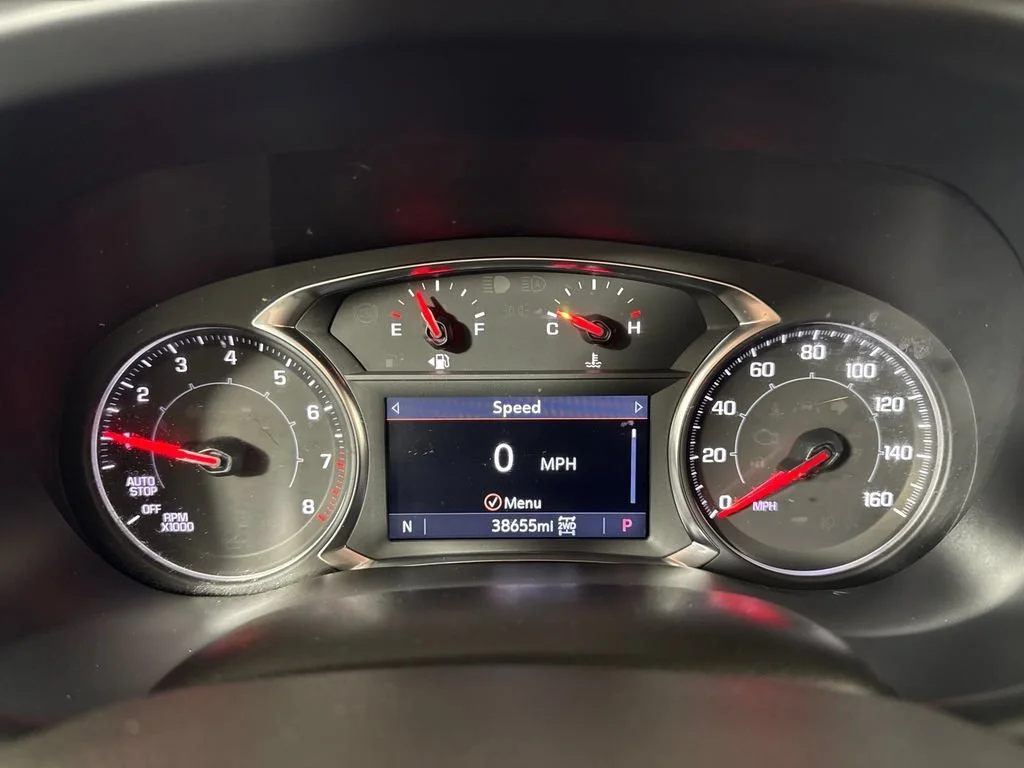 Used 2023 EBONY TWILIGHT METALLIC GMC AT4 image 21