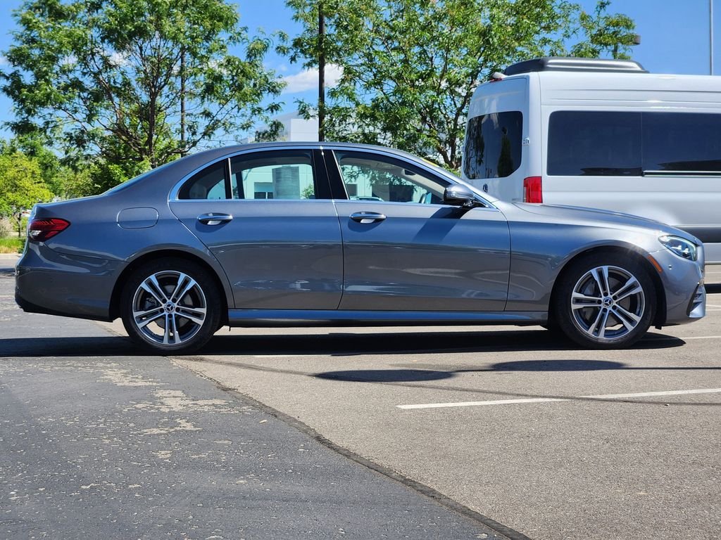 Certified Used 2023 Selenite Grey Metallic Mercedes-Benz E350 4MATIC® image 2