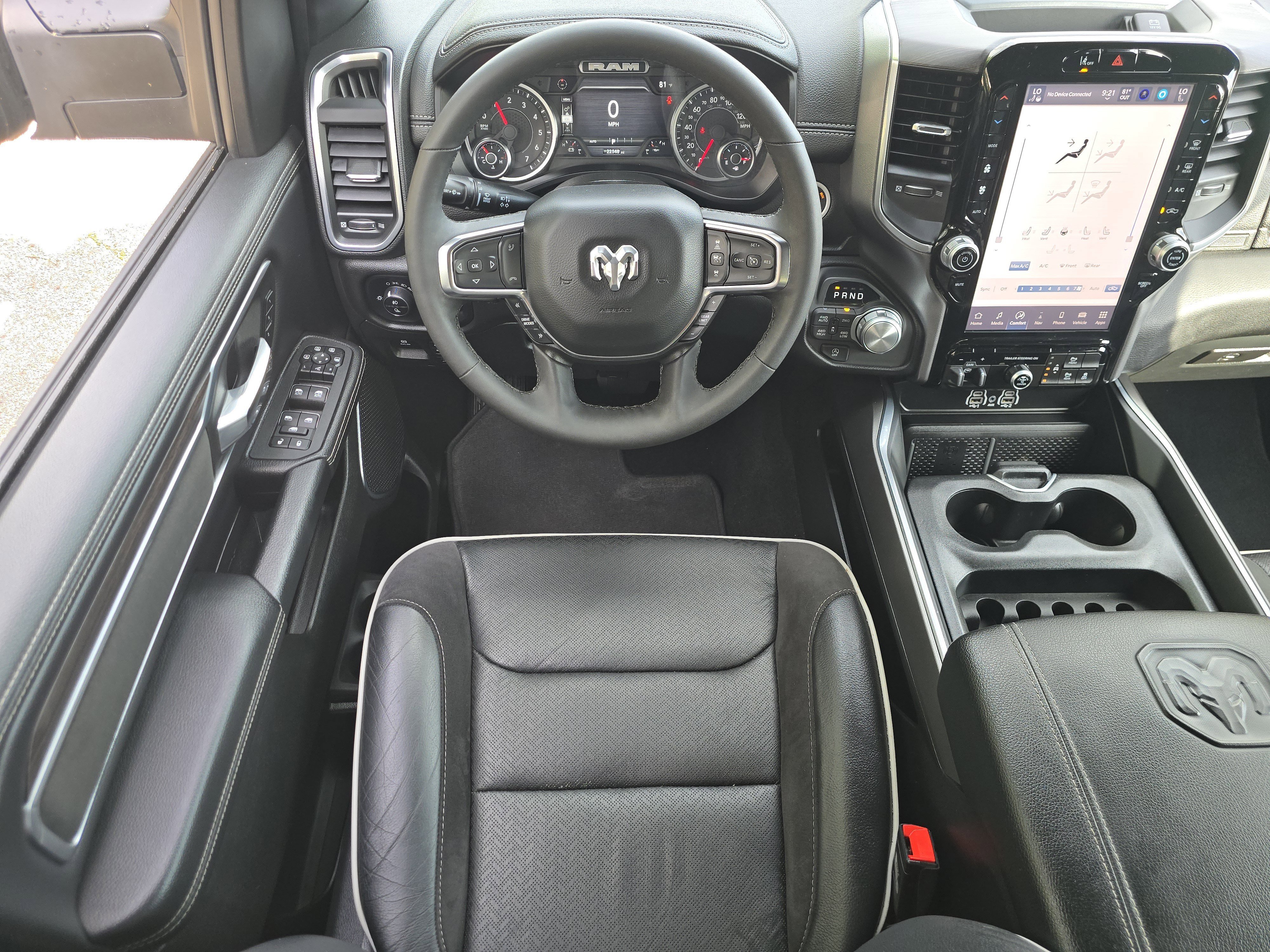 Used 2026 Diamond Black Crystal Pearlcoat Ram Laramie image 23