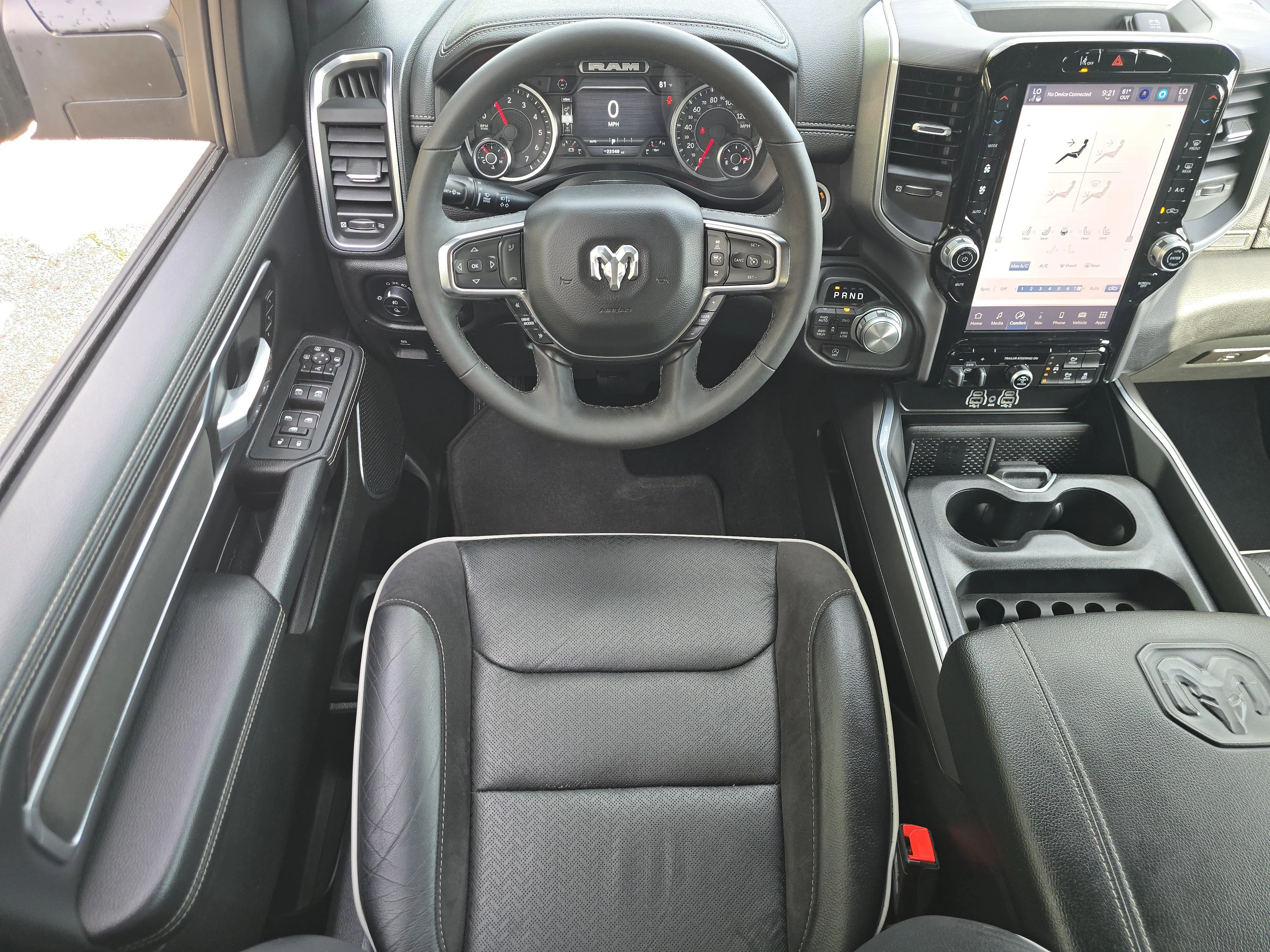 Used 2026 Diamond Black Crystal Pearlcoat Ram Laramie image 23