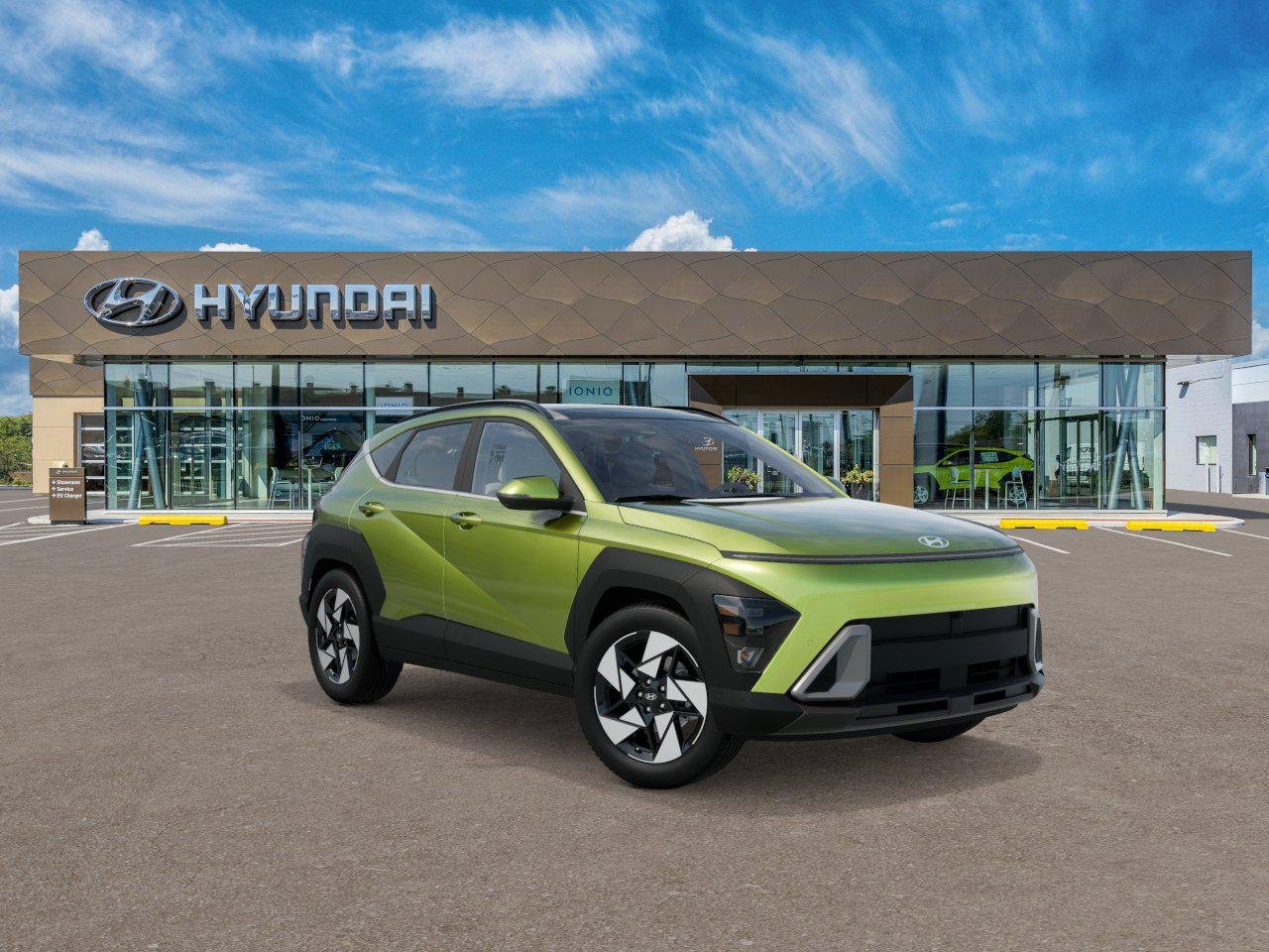 New 2026 Yellow Hyundai SEL Sport image 2