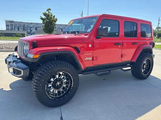 Used 2024 Red Jeep Sahara image 2