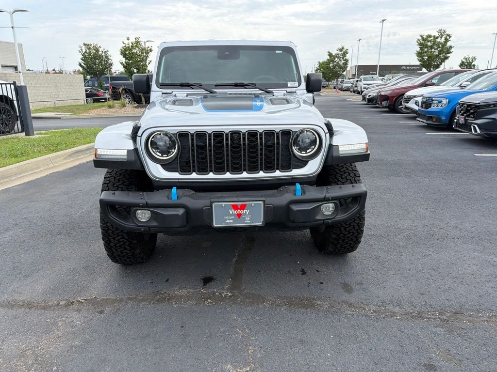 Used 2024 Jeep Wrangler 4xe Rubicon X 4XE with VIN 1C4RJXR6XRW127403 for sale in Kansas City