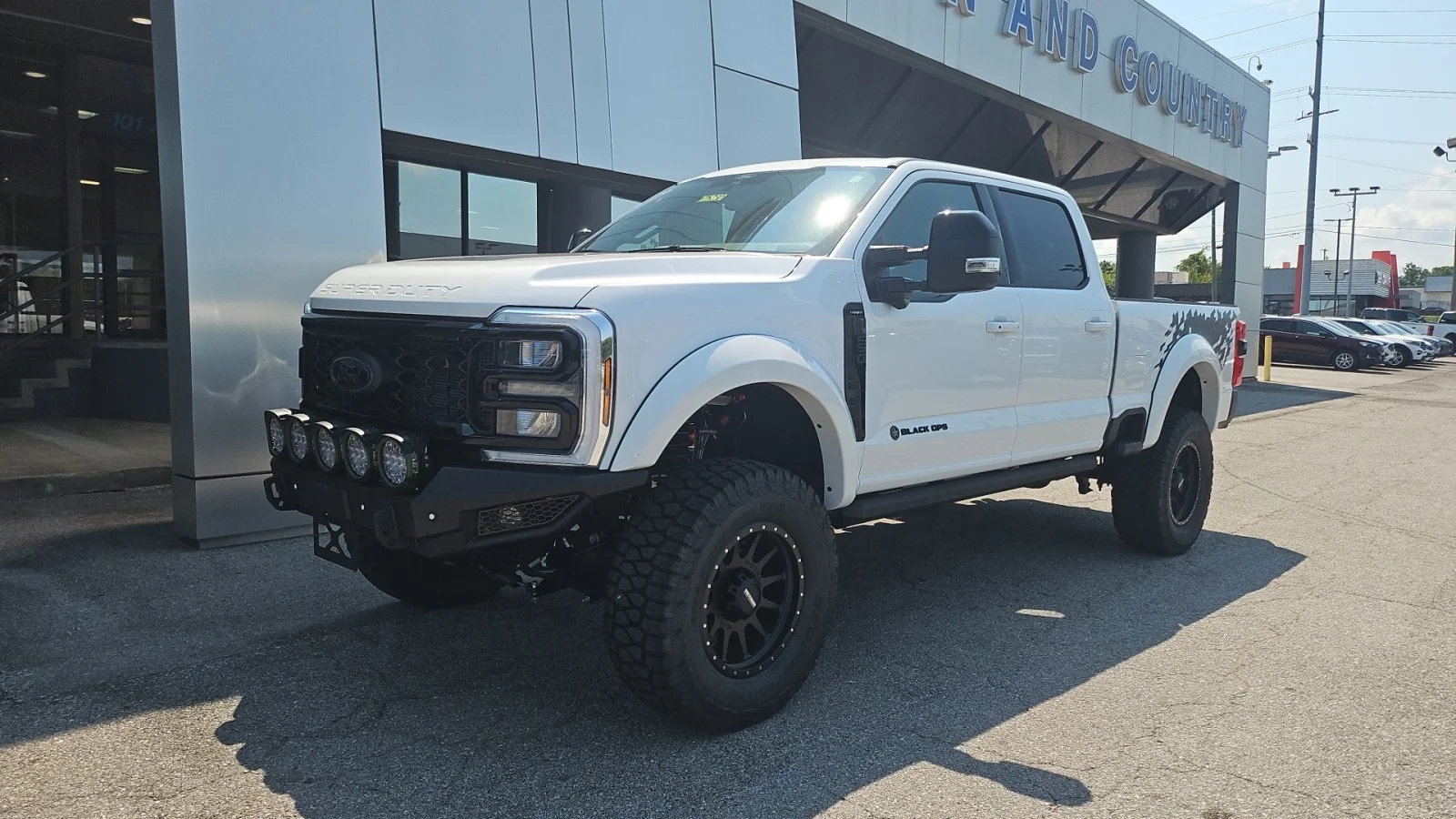 New 2026 Oxford White Ford Black Ops 4WD image 8
