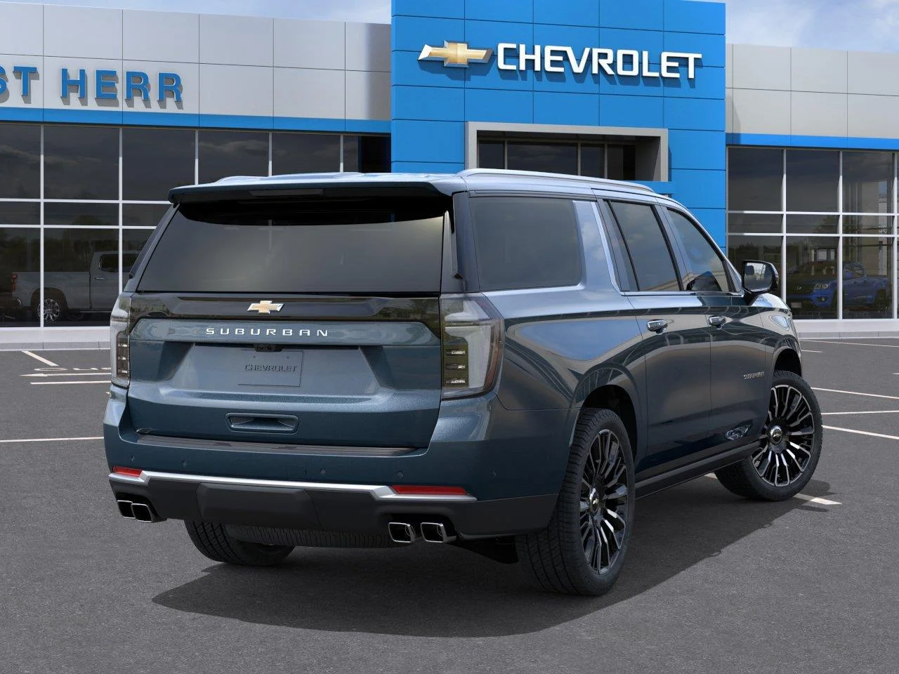 New 2026 Lakeshore Blue Metallic Chevrolet High Country image 4