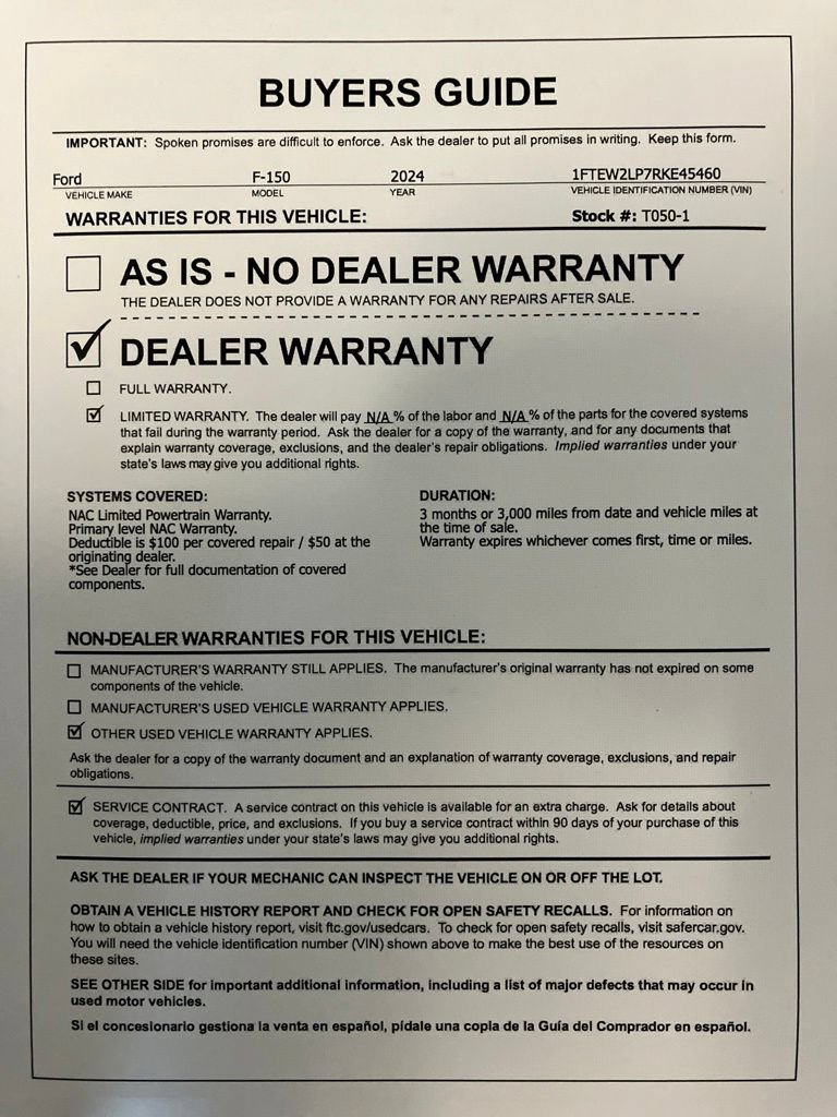 Used 2024 Gray Ford STX image 32