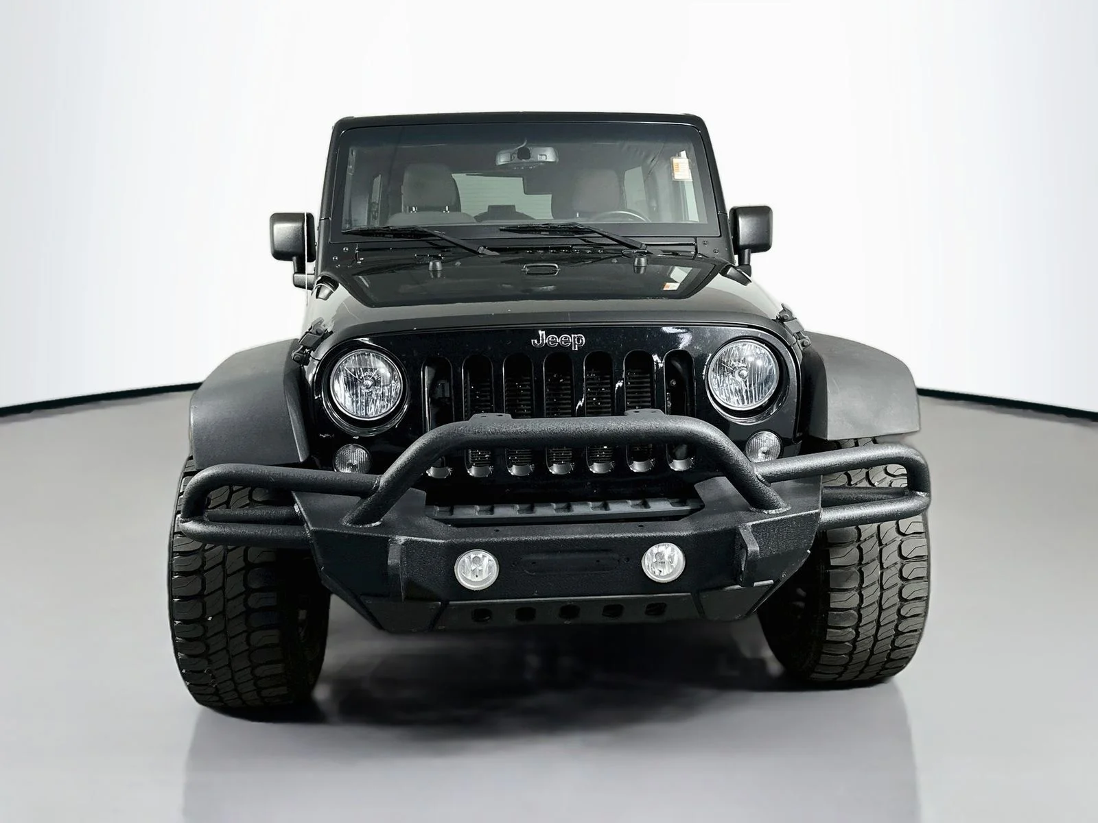 Used 2017 Black Clearcoat Jeep Unlimited Sport image 2