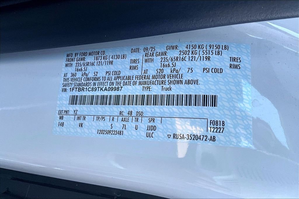 2026 Ford Transit Van Base - Photo 8