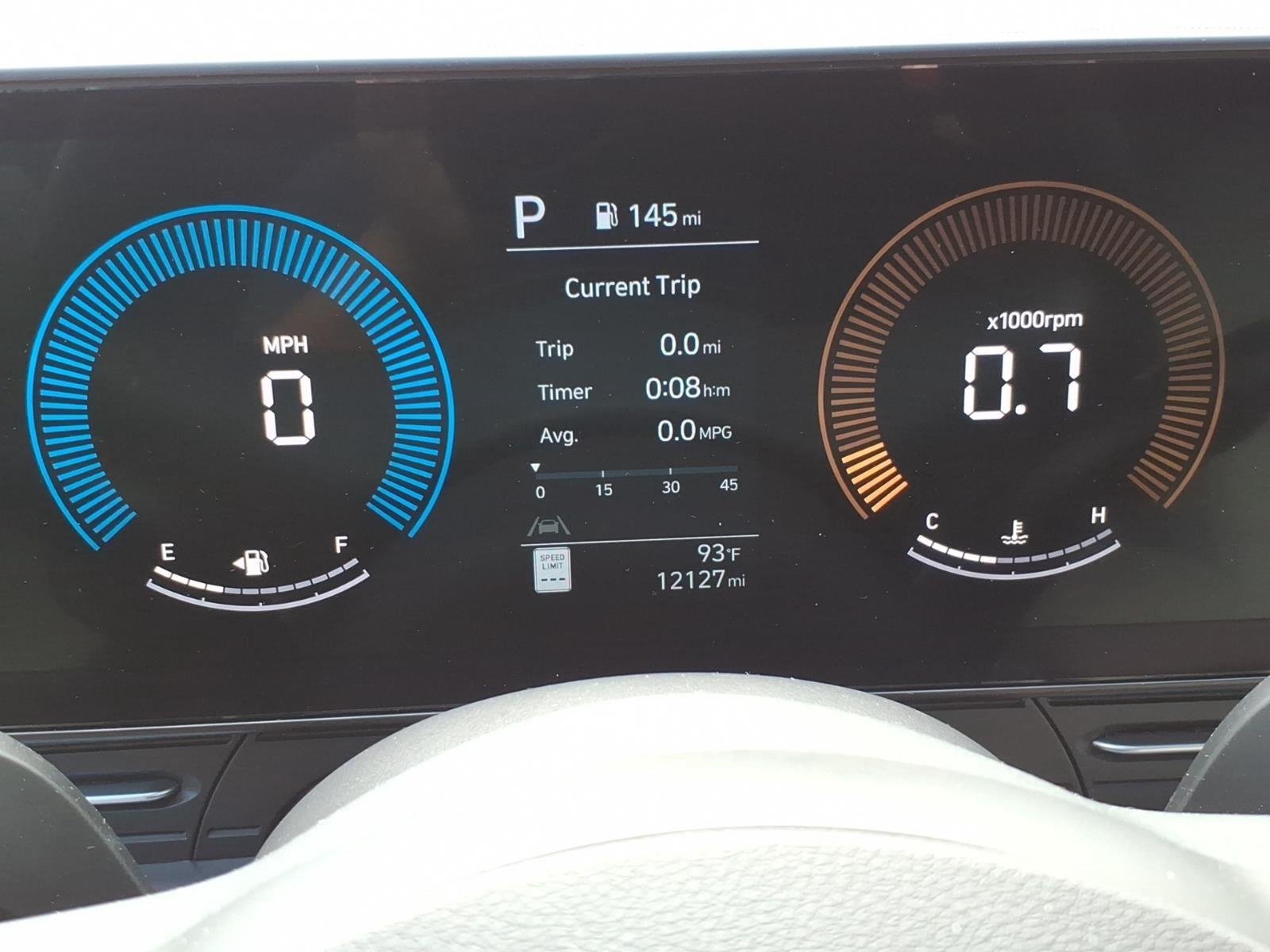 Used 2025 Abyss Black Pearl Hyundai SEL image 14