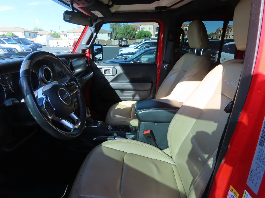 Used 2018 Red Jeep Unlimited Rubicon image 10