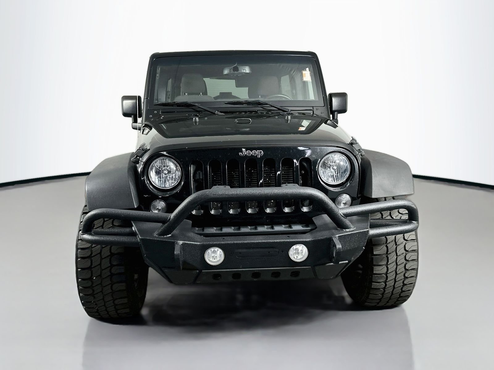Used 2017 Black Clearcoat Jeep Unlimited Sport image 1